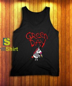 Green Day Unicorn Tank Top