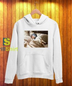 Guillermo Lorca Garcia Girl and Dog Hoodie