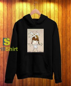 Yoshitomo Nara Dont Want to Grow Up Hoodie