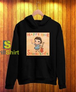 Yoshitomo Nara Happy Hour Shonen Knife Hoodie