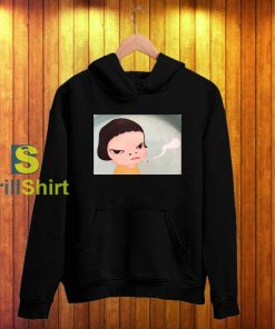 Yoshitomo Nara Smoke Girl Hoodie