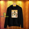 Yoshitomo Nara Three Little Girl Hoodie