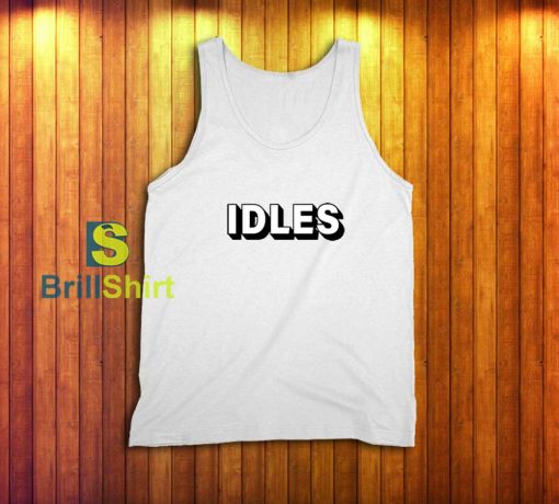 Idles Logo White