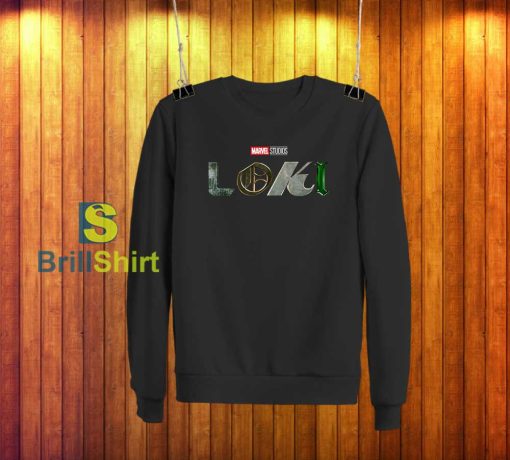 Marvel Studios Loki Series Logo Sweatshirt