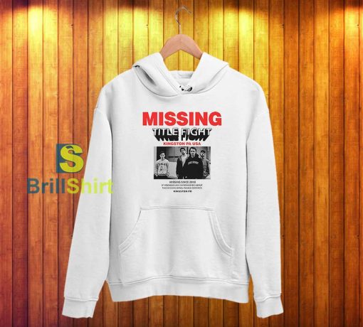 Missing Title Fight Hoodie