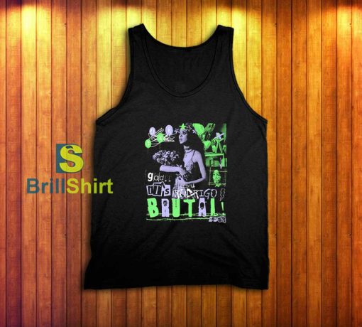 Olivia Rodrigo Brutal Retro Tank Top