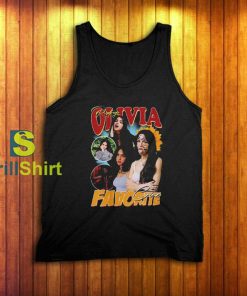 Olivia Rodrigo Favorite Crime Collage Tank Top