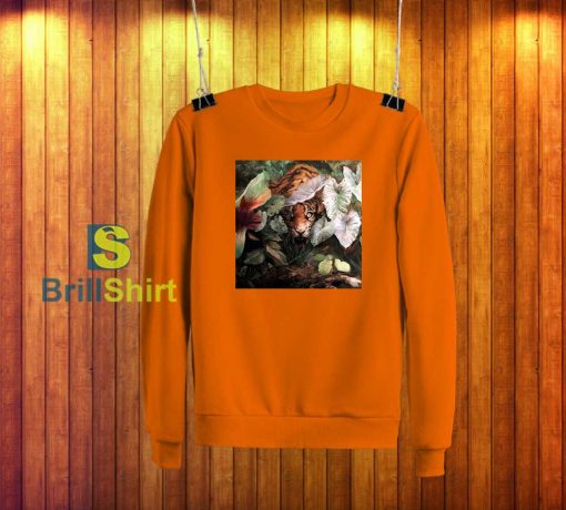 Guillermo Lorca Garcia Tiger in Forest Sweatshirt