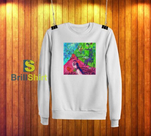 Marc Chagall Painting Brides Sweatshirt