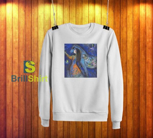 Marc Chagall The Horse Rider Sweatshirt