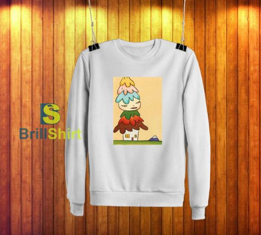 Yoshitomo Nara Mushroom House Sweatshirt