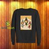 Yoshitomo Nara Three Little Girl Sweatshirt