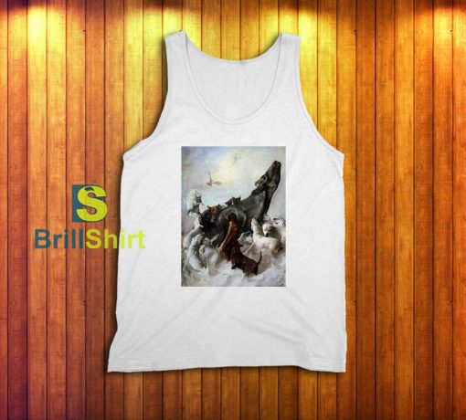 Guillermo Lorca Garcia Dog and Buffalo Tank Top