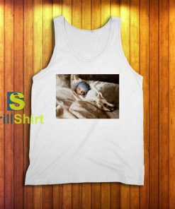 Guillermo Lorca Garcia Girl and Dog Tank Top