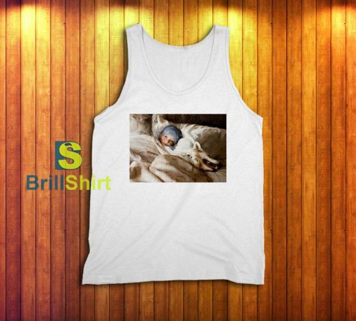 Guillermo Lorca Garcia Girl and Dog Tank Top