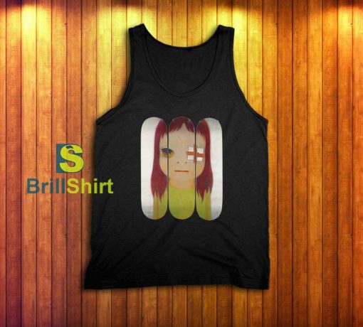 Yoshitomo Nara Eye Patch Tank Top