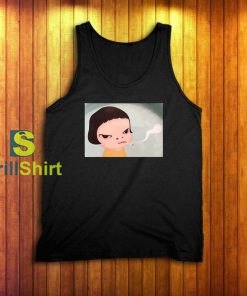 Yoshitomo Nara Smoke Girl Tank Top