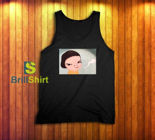 Yoshitomo Nara Smoke Girl Tank Top