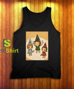 Yoshitomo Nara Three Little Girl Tank Top