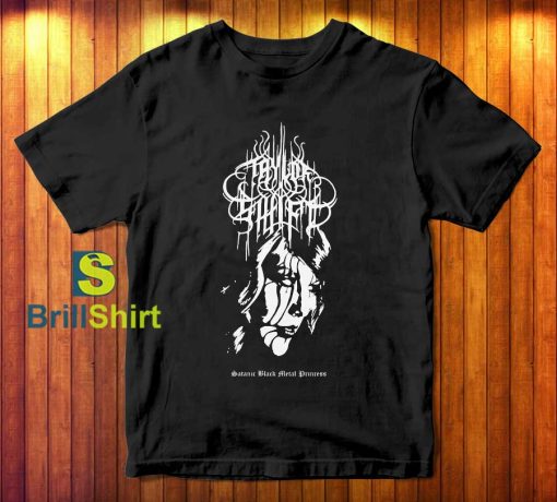 Taylor Swift Satanic Black Metal Princess T-Shirt