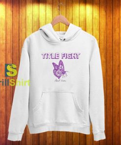 Title Fight Floral Green Butterfly Hoodie