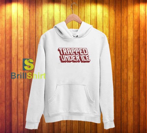 Trapped Under Ice Maroon Logo Hoodie