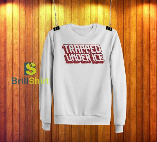 Trapped Under Ice Maroon Logo Sweatshirt