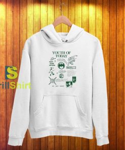 Youth of Today Three Question Trivia Hoodie