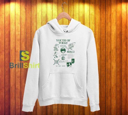 Youth of Today Three Question Trivia Hoodie