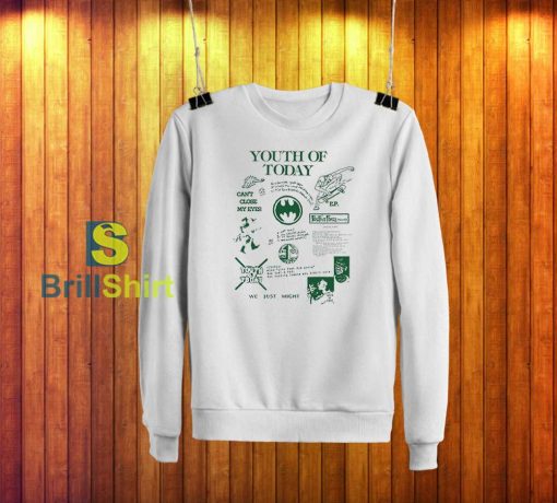 Youth of Today Three Question Trivia Sweatshirt