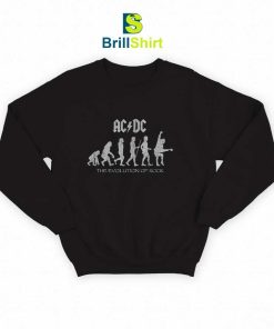 ACDC Evolution Of Rock Black Sweatshirt