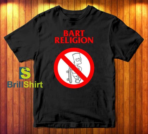 Bart Religion Bad Religion Parody T-Shirt