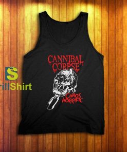 Cannibal Corpse Ice Pick Skull Tank Top