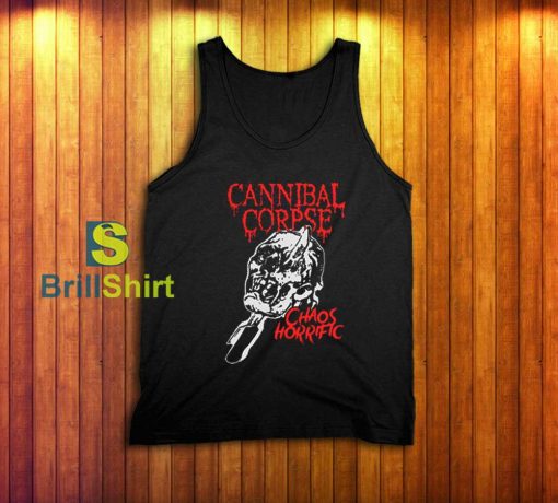 Cannibal Corpse Ice Pick Skull Tank Top