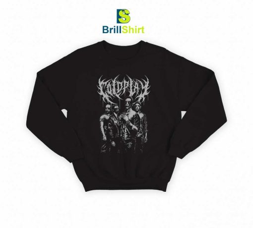 Coldplay Black Metal Sweatshirt