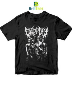 Coldplay Black Metal T-Shirt