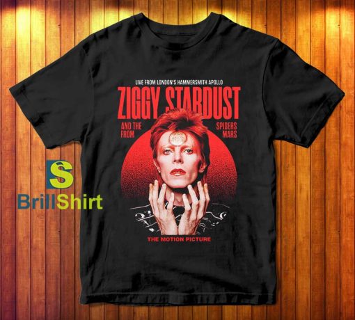 David Bowie Ziggy Motion Picture T-Shirt