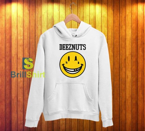 Deez Nuts Smiley Hoodie