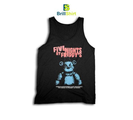 Five Nights At Freddy's Fazbear Tank Top