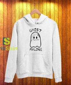 Ghost Malone Funny Halloween Hoodie