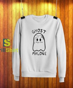 Ghost Malone Funny Halloween Sweatshirt