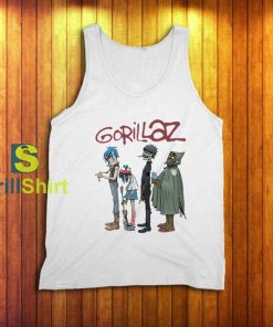 Gorillaz Plastic Beach Tank Top