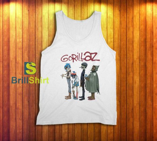 Gorillaz Plastic Beach Tank Top