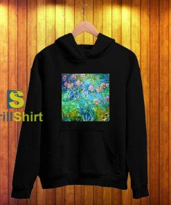 Claude Monet Agapanthus Hoodie