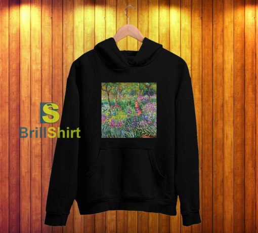 Claude Monet Beautiful Garden Hoodie