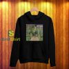 Claude Monet Gardening In The Evening Hoodie