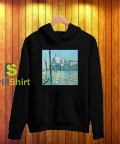 Claude Monet Mosque In Middle of Sea Hoodie