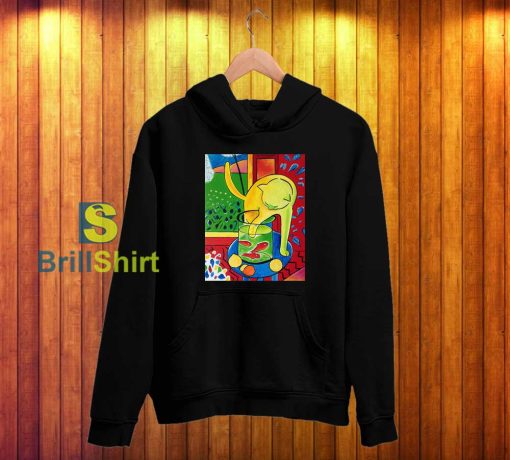 Henri Matisse Cat With Red Fish Hoodie