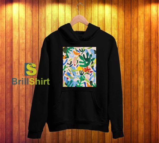 Henri Matisse Colourful Leaf Hoodie