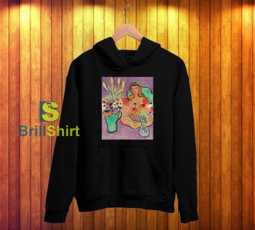 Henri Matisse Flower Watch Girl Hoodie